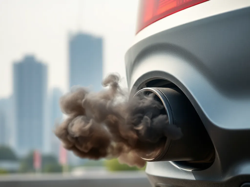 Dym z rury wydechowej – przyczyny problemu