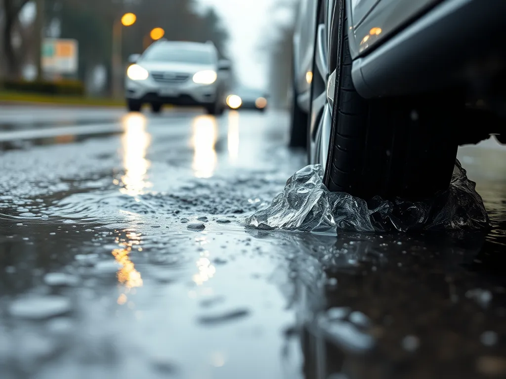 Aquaplaning – niebezpieczne zjawisko, z którego musisz wyjść!