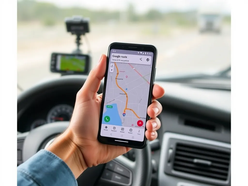 Jak ustawić Google Maps na ciężarówki?