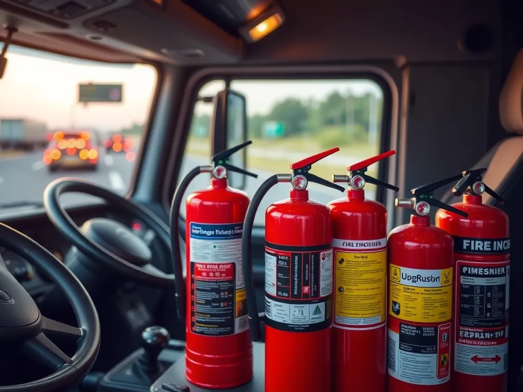 Jaka gaśnica do ciężarówki będzie najlepsza?